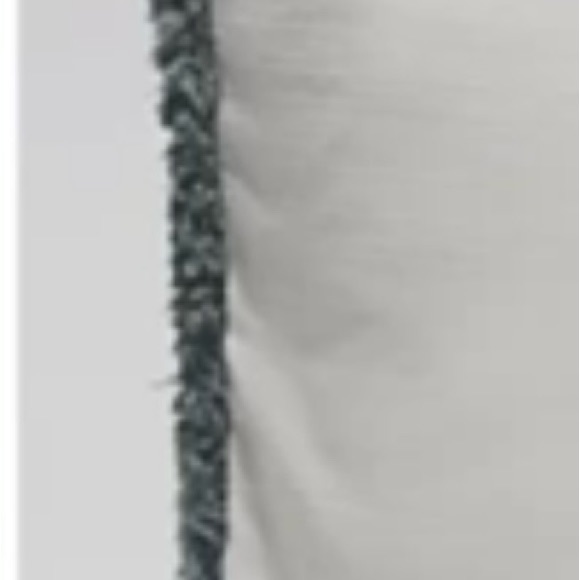 Peace Love World 14" x 20" Reversible Knit Lumbar Pillow - Picture 2 of 3